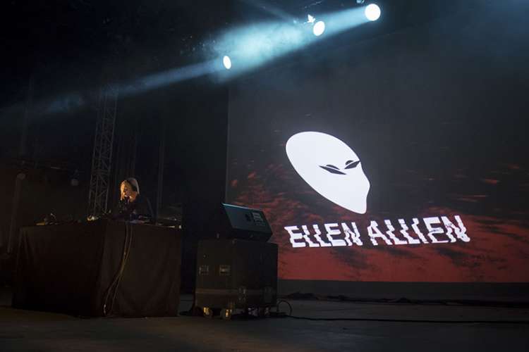 Ellen Allien par Nicolas Joubard