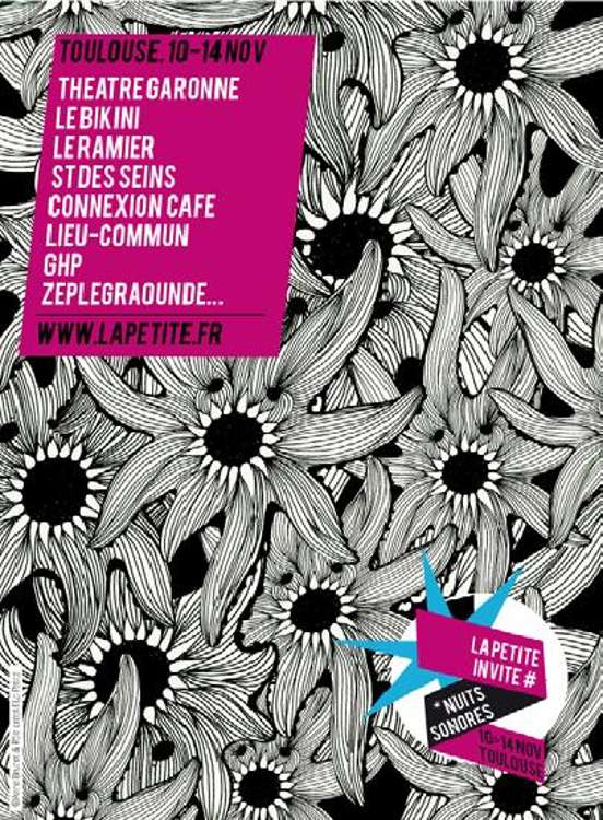 La Programmation de La Petite invite # Nuits Sonores (Toulouse)